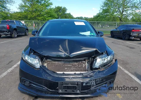 2012 Honda Civic Si from USA, damaged, VIN 2HGFB6E52CH703578